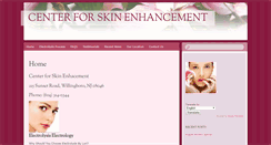 Desktop Screenshot of centerforskinenhancement.com
